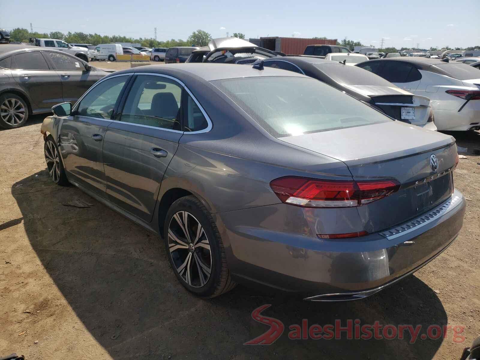 1VWSA7A35MC001606 2021 VOLKSWAGEN PASSAT