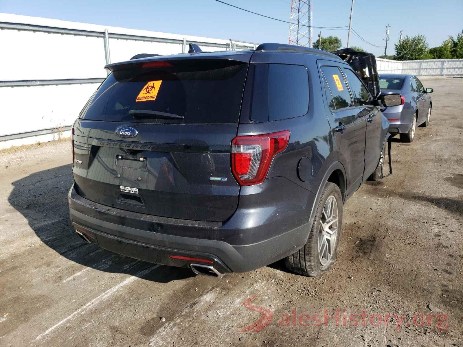 1FM5K8GT6HGD80877 2017 FORD EXPLORER