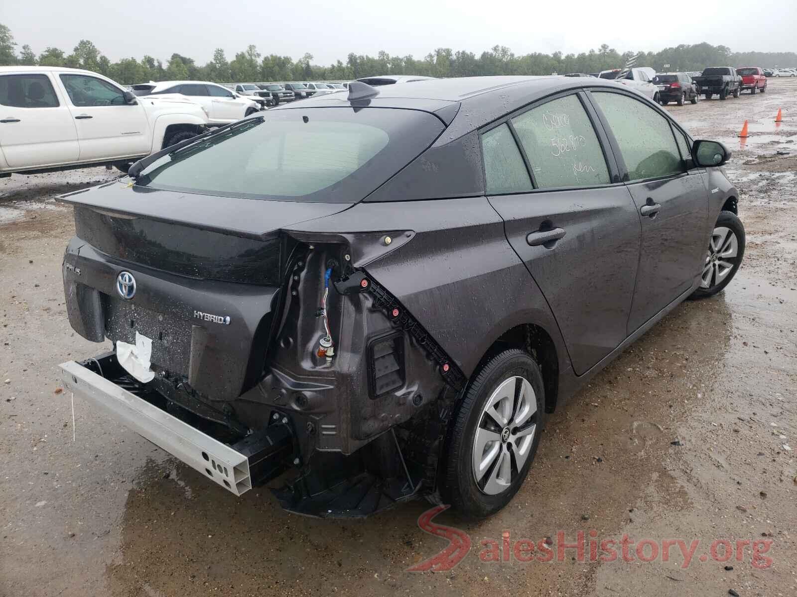 JTDKARFU6G3522709 2016 TOYOTA PRIUS