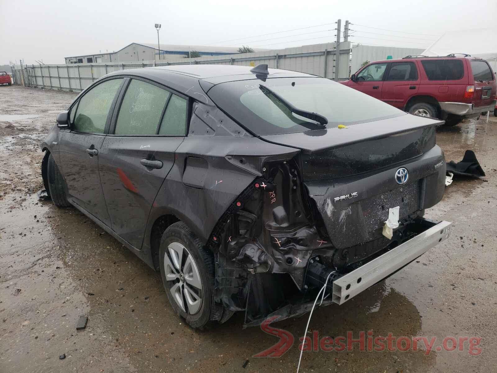 JTDKARFU6G3522709 2016 TOYOTA PRIUS