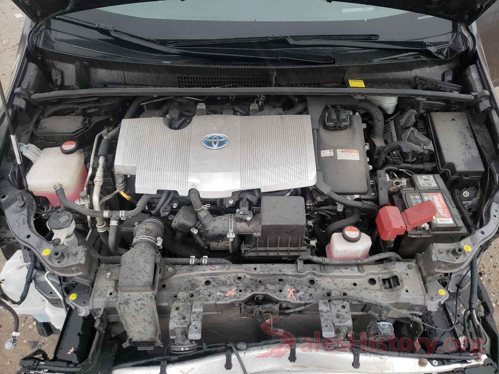 JTDKARFU6G3522709 2016 TOYOTA PRIUS