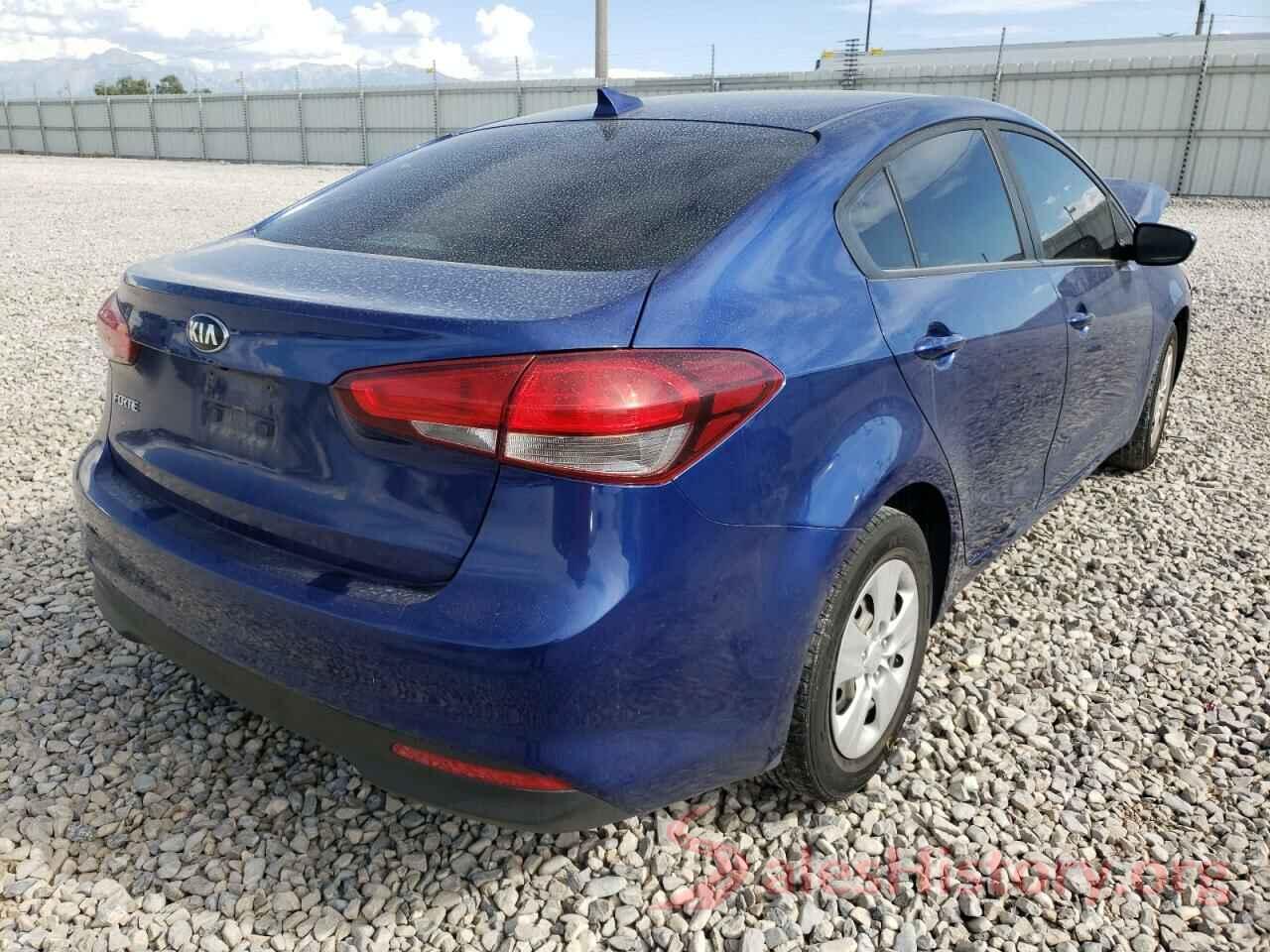 3KPFL4A72JE164458 2018 KIA FORTE