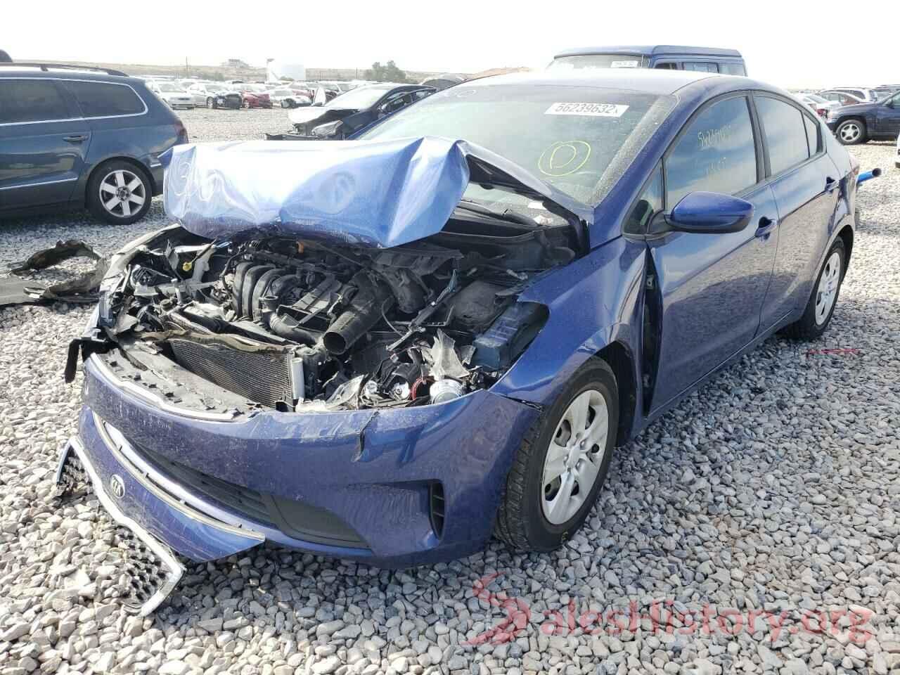 3KPFL4A72JE164458 2018 KIA FORTE