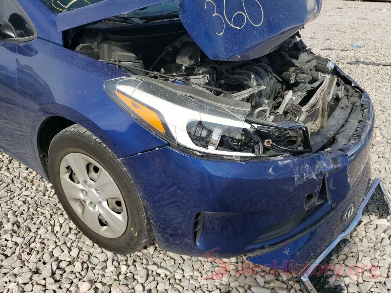 3KPFL4A72JE164458 2018 KIA FORTE