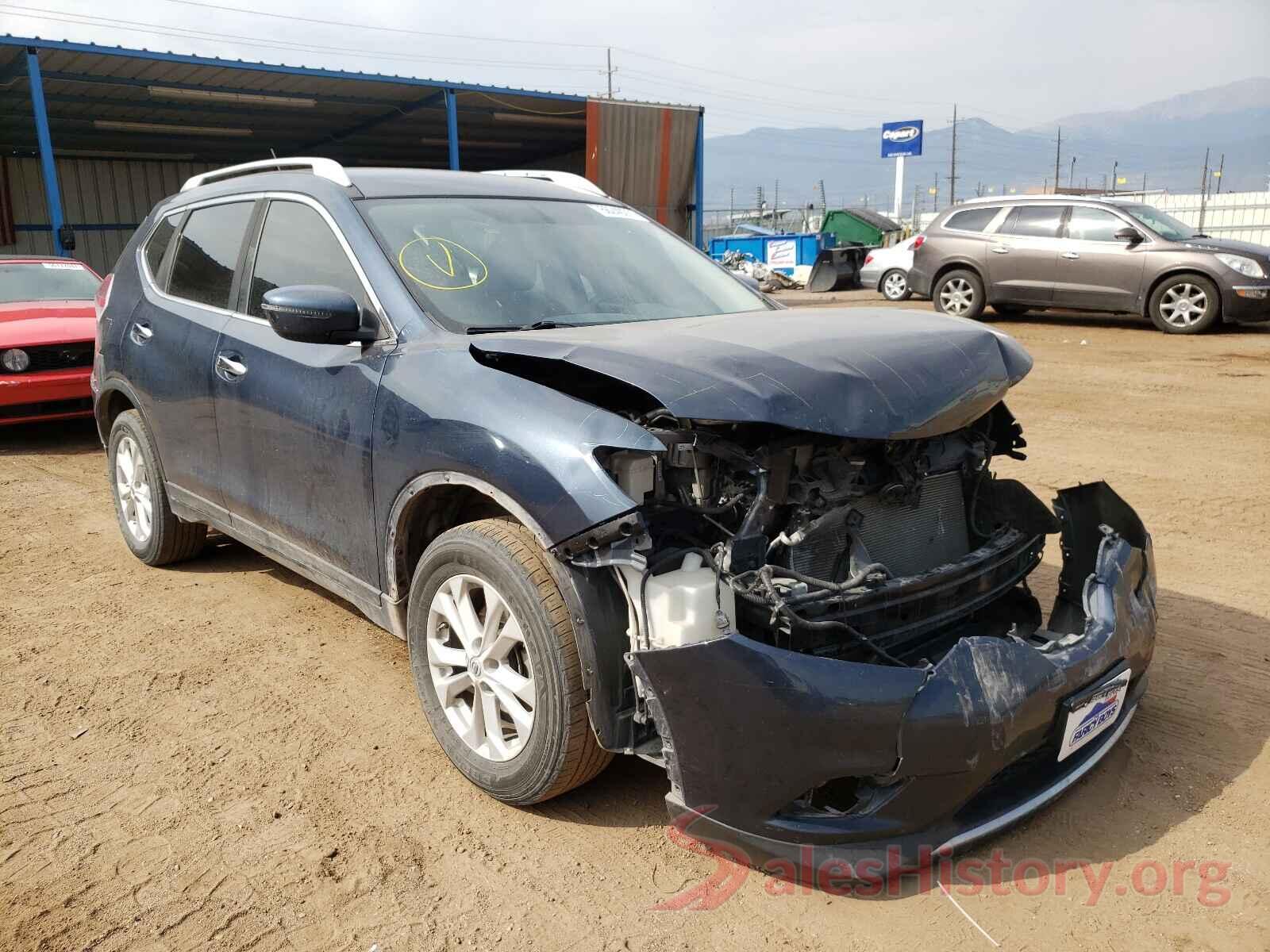 KNMAT2MV4GP632062 2016 NISSAN ROGUE