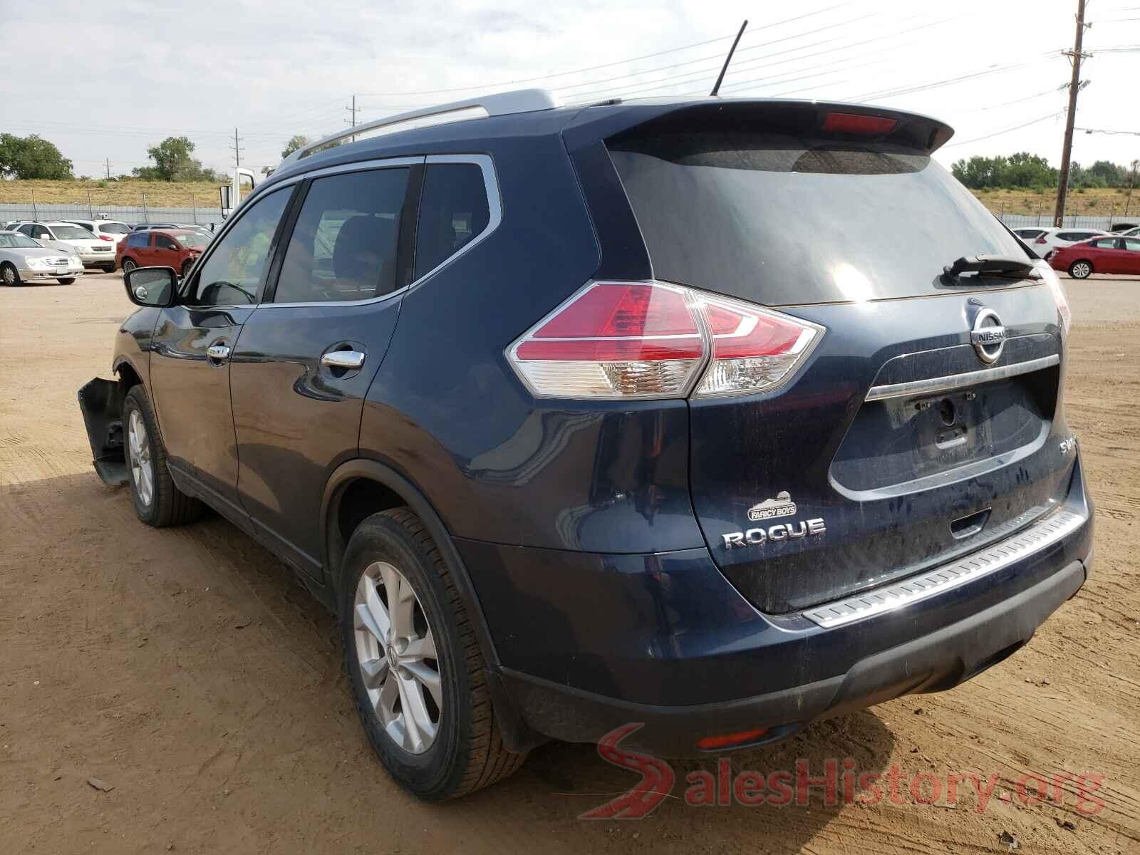 KNMAT2MV4GP632062 2016 NISSAN ROGUE