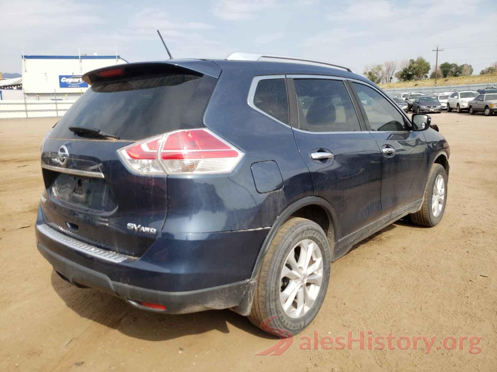 KNMAT2MV4GP632062 2016 NISSAN ROGUE