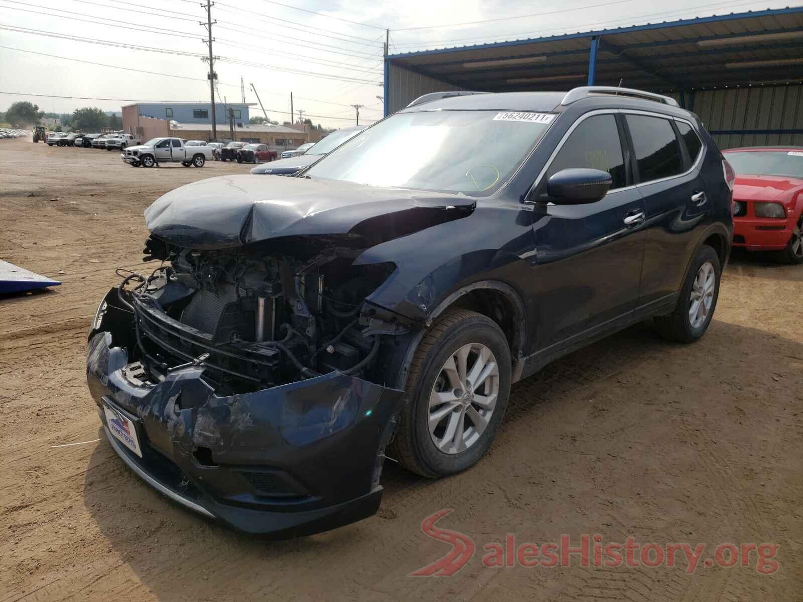 KNMAT2MV4GP632062 2016 NISSAN ROGUE