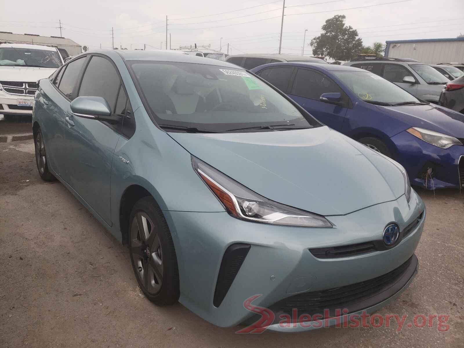 JTDKAMFU6M3135964 2021 TOYOTA PRIUS