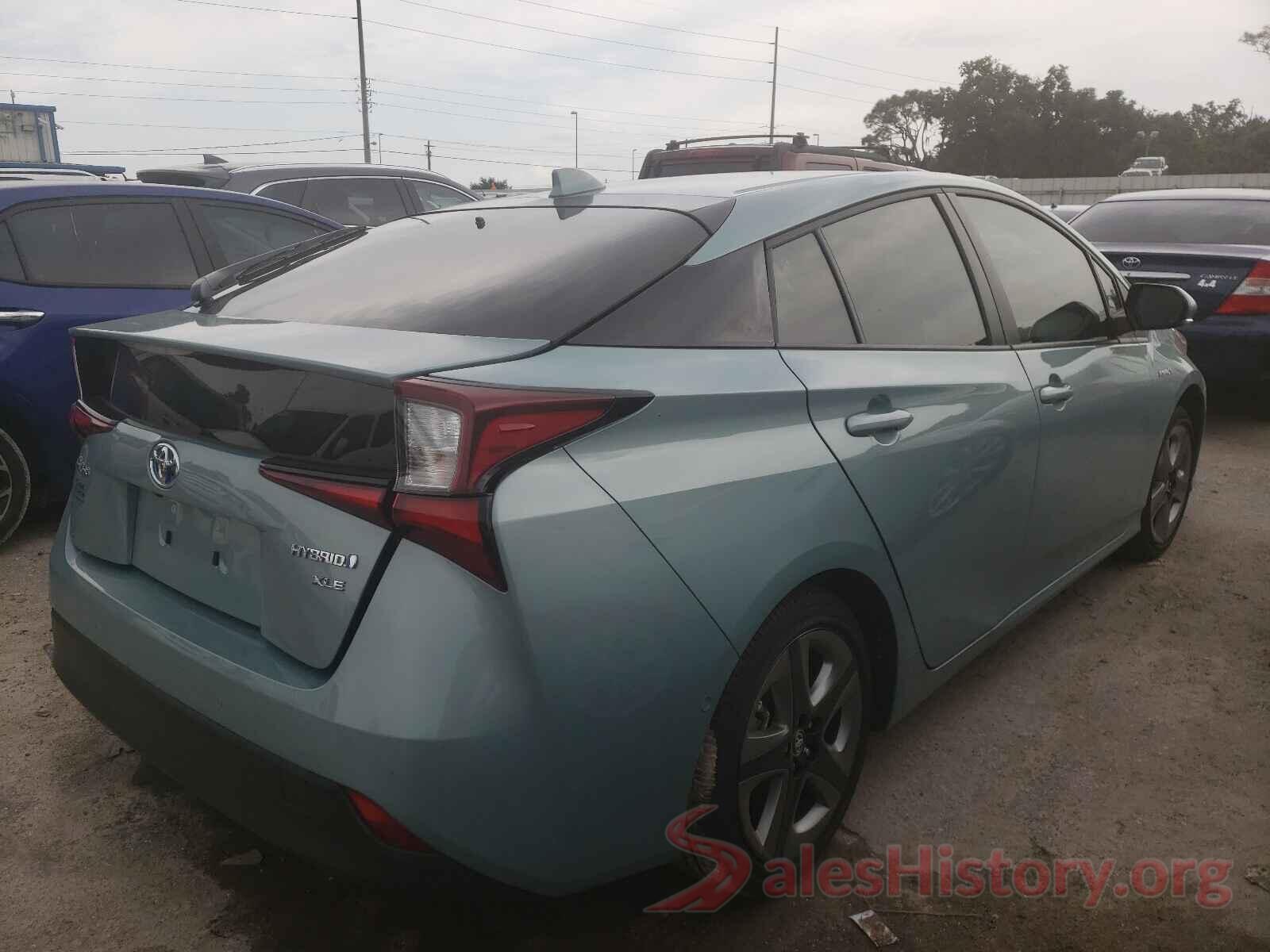 JTDKAMFU6M3135964 2021 TOYOTA PRIUS