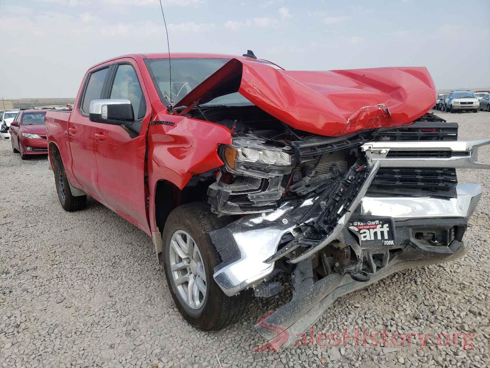 3GCUYDETXMG158240 2021 CHEVROLET SILVERADO