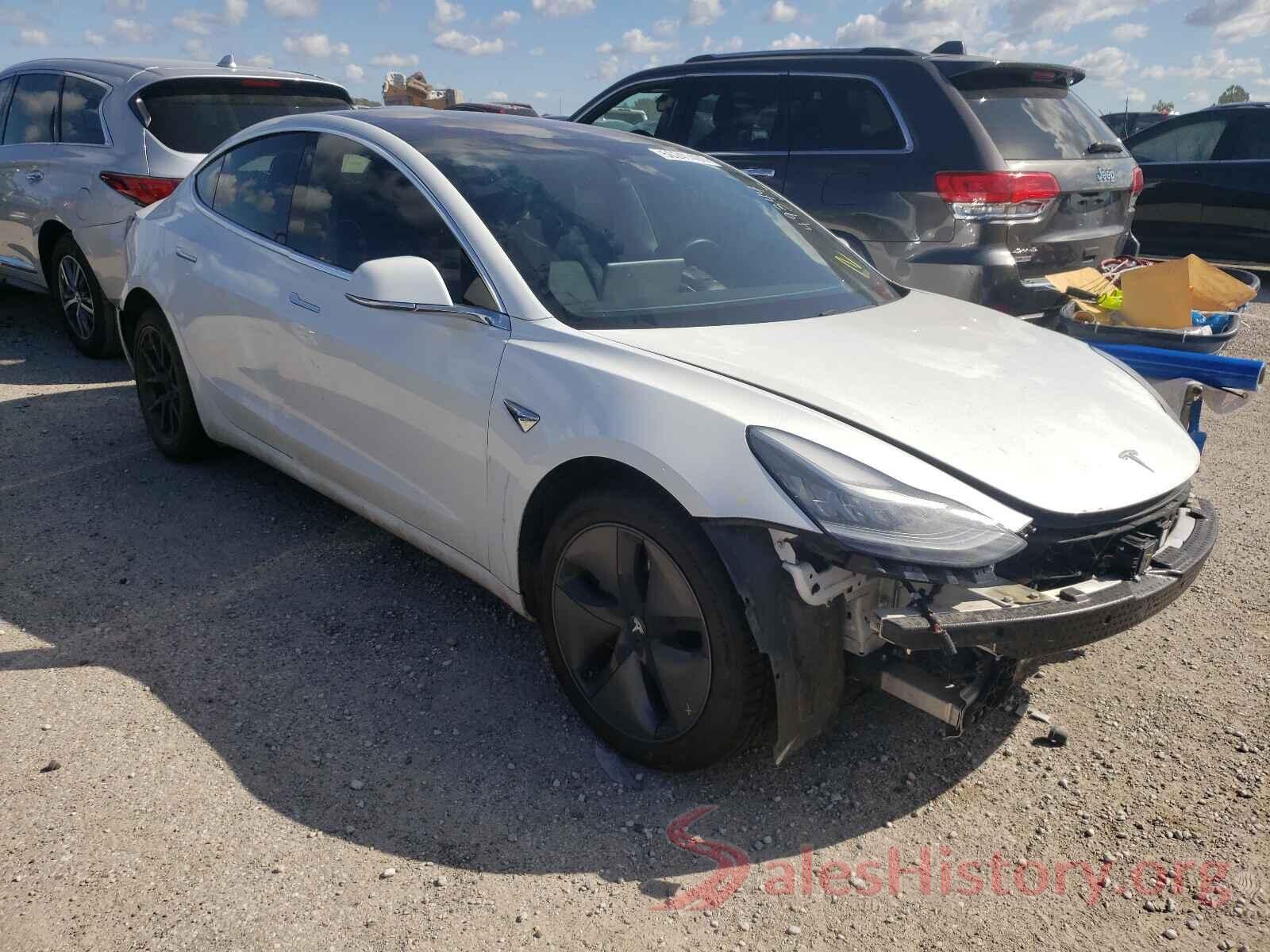 5YJ3E1EA2KF190622 2019 TESLA MODEL 3