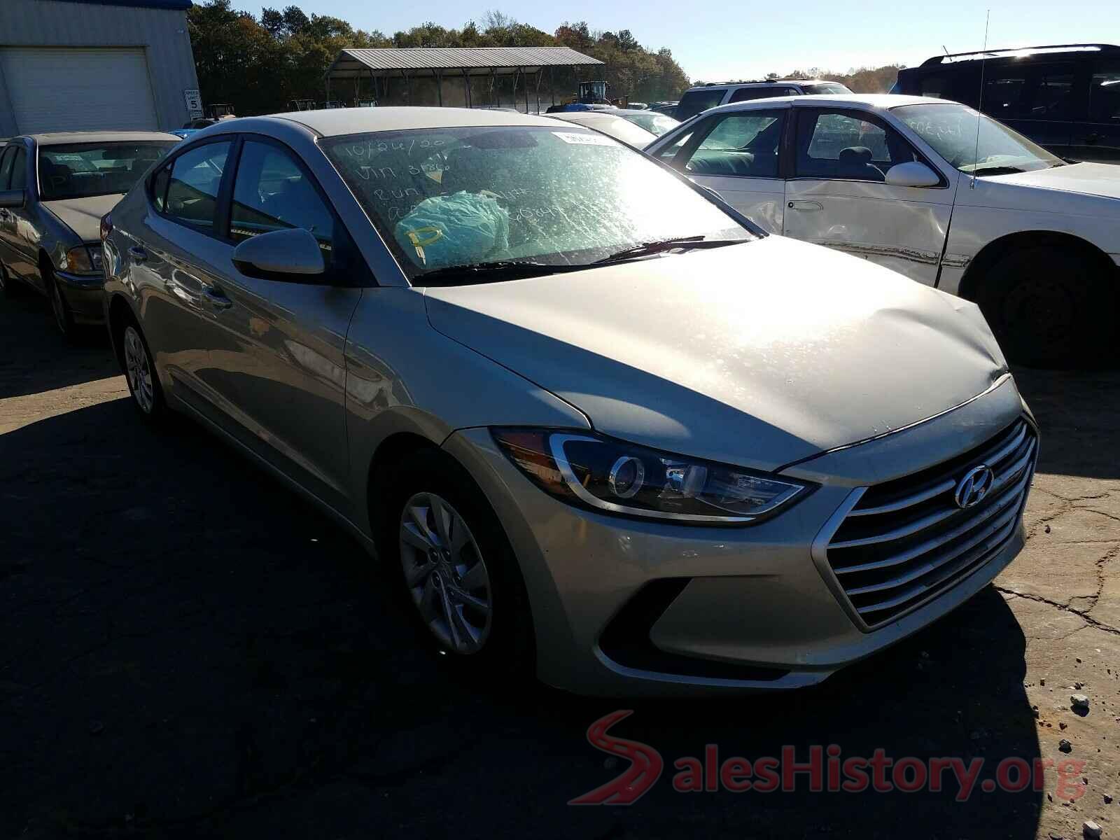 5NPD74LF4HH163186 2017 HYUNDAI ELANTRA