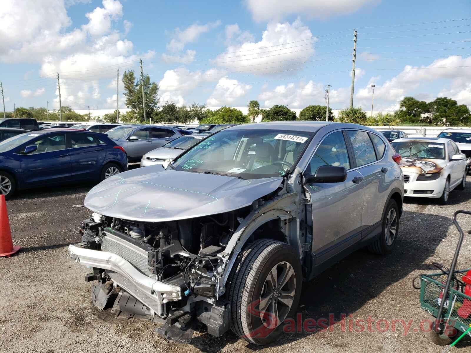 2HKRW5H33KH416695 2019 HONDA CRV