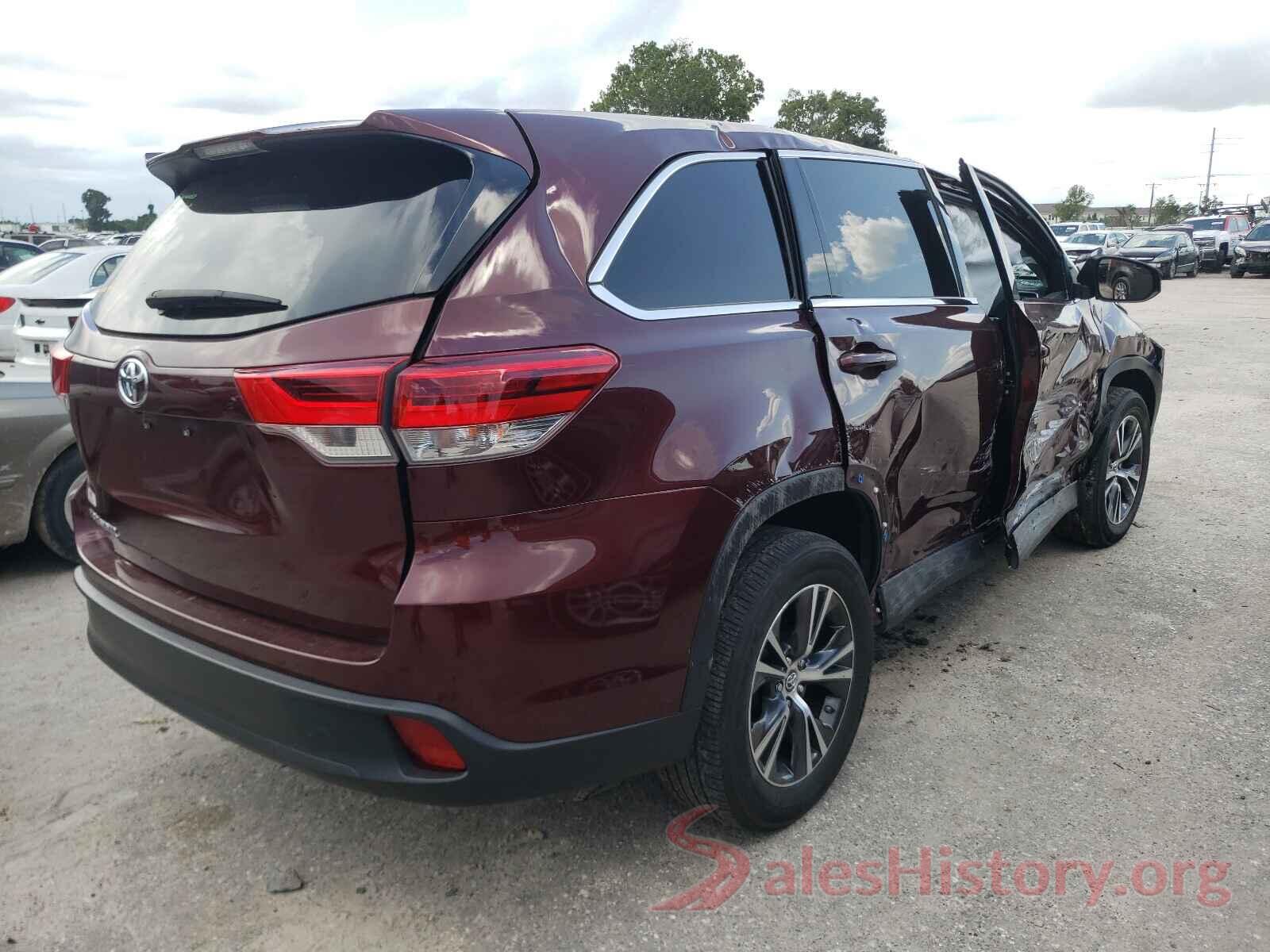 5TDZARFHXKS050426 2019 TOYOTA HIGHLANDER