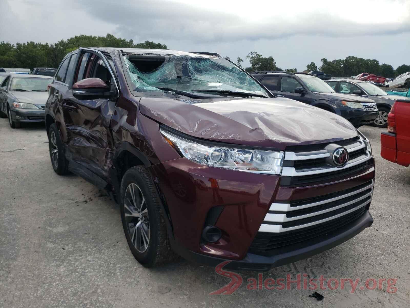 5TDZARFHXKS050426 2019 TOYOTA HIGHLANDER