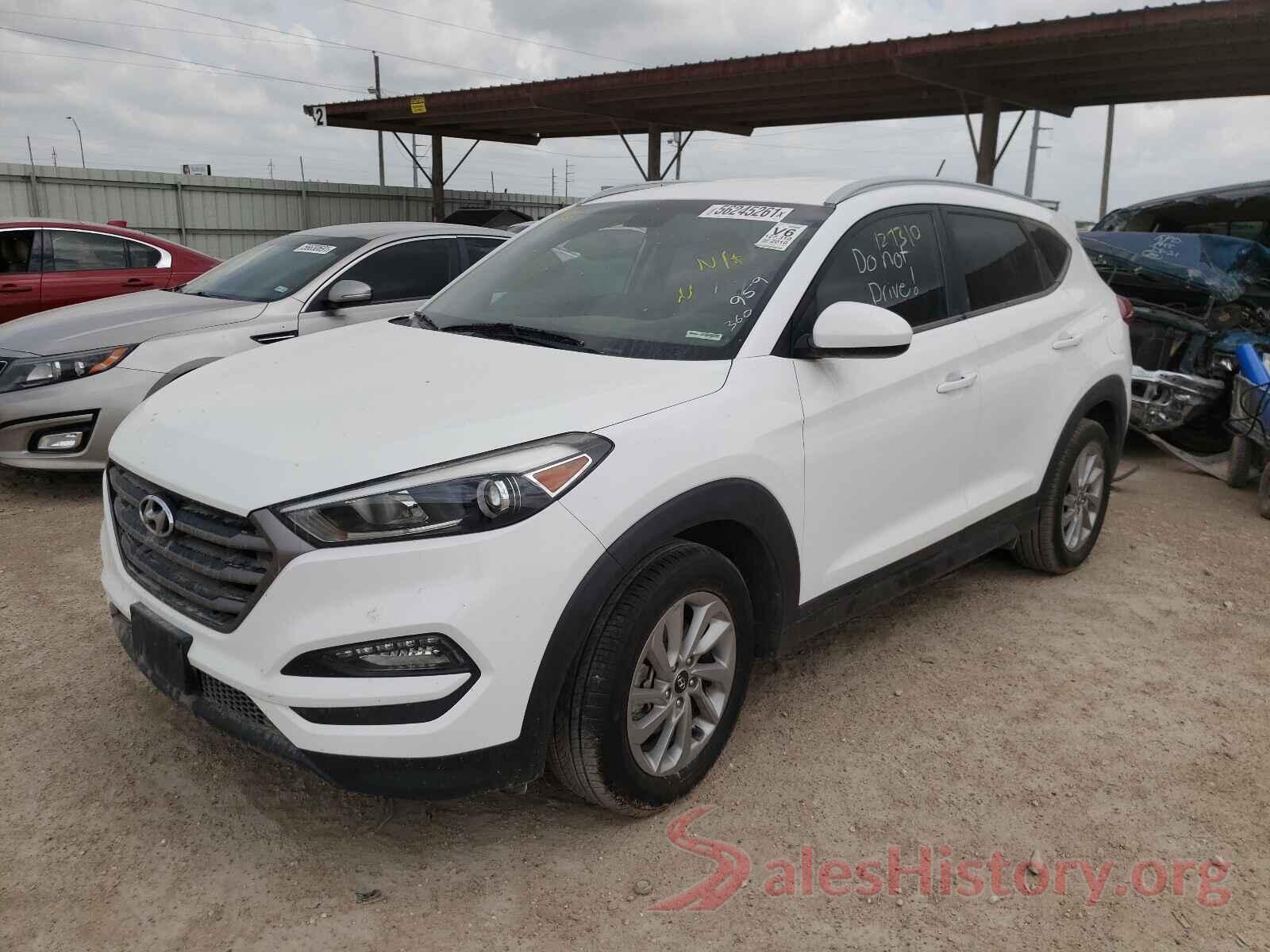 KM8J33A44GU069710 2016 HYUNDAI TUCSON