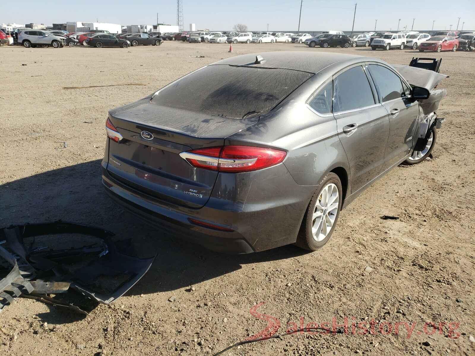 3FA6P0LU4KR113642 2019 FORD FUSION