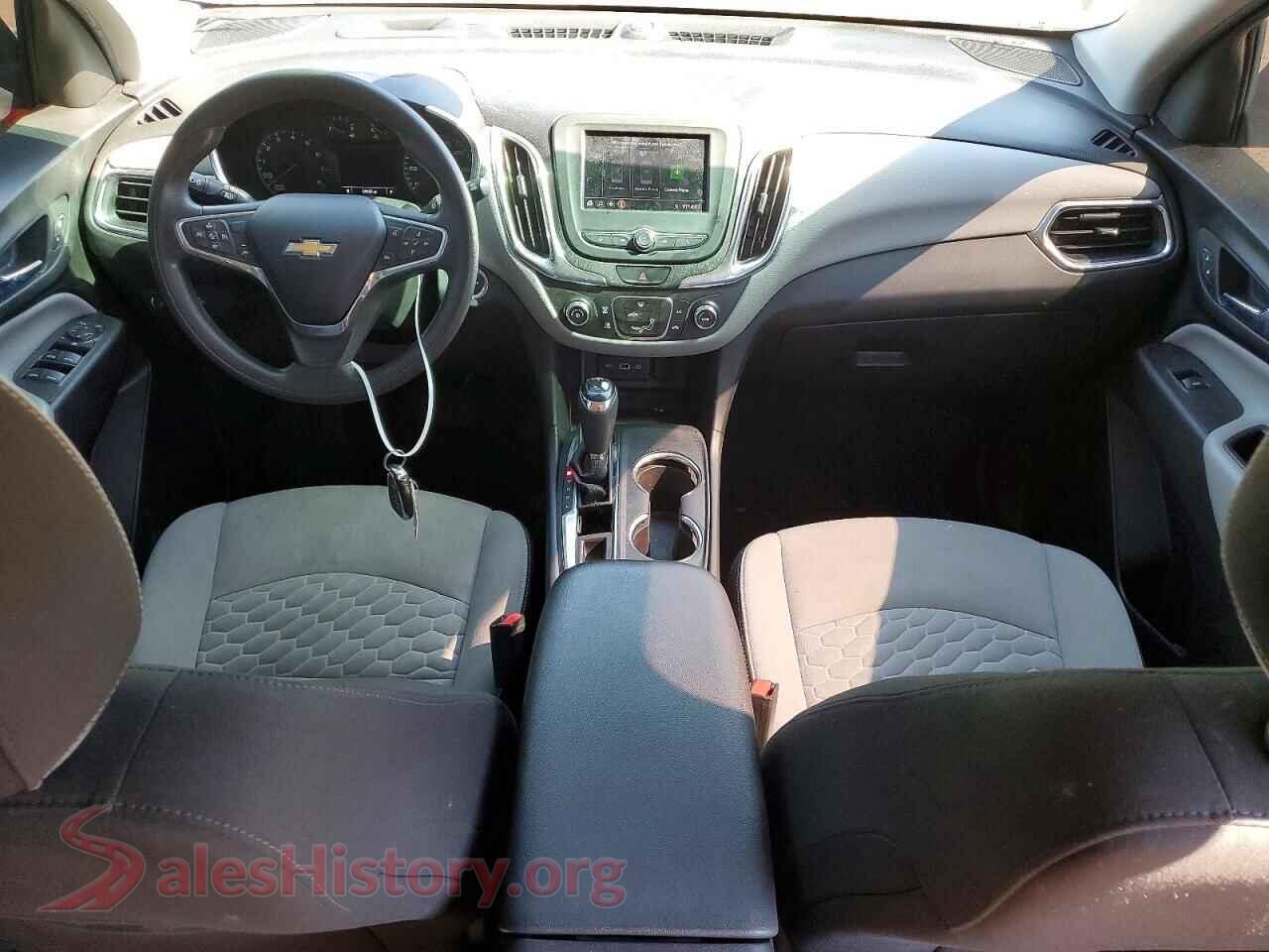 2020 CHEVROLET EQUINOX VIN 3GNAXSEV0LS636096, interior dashboard