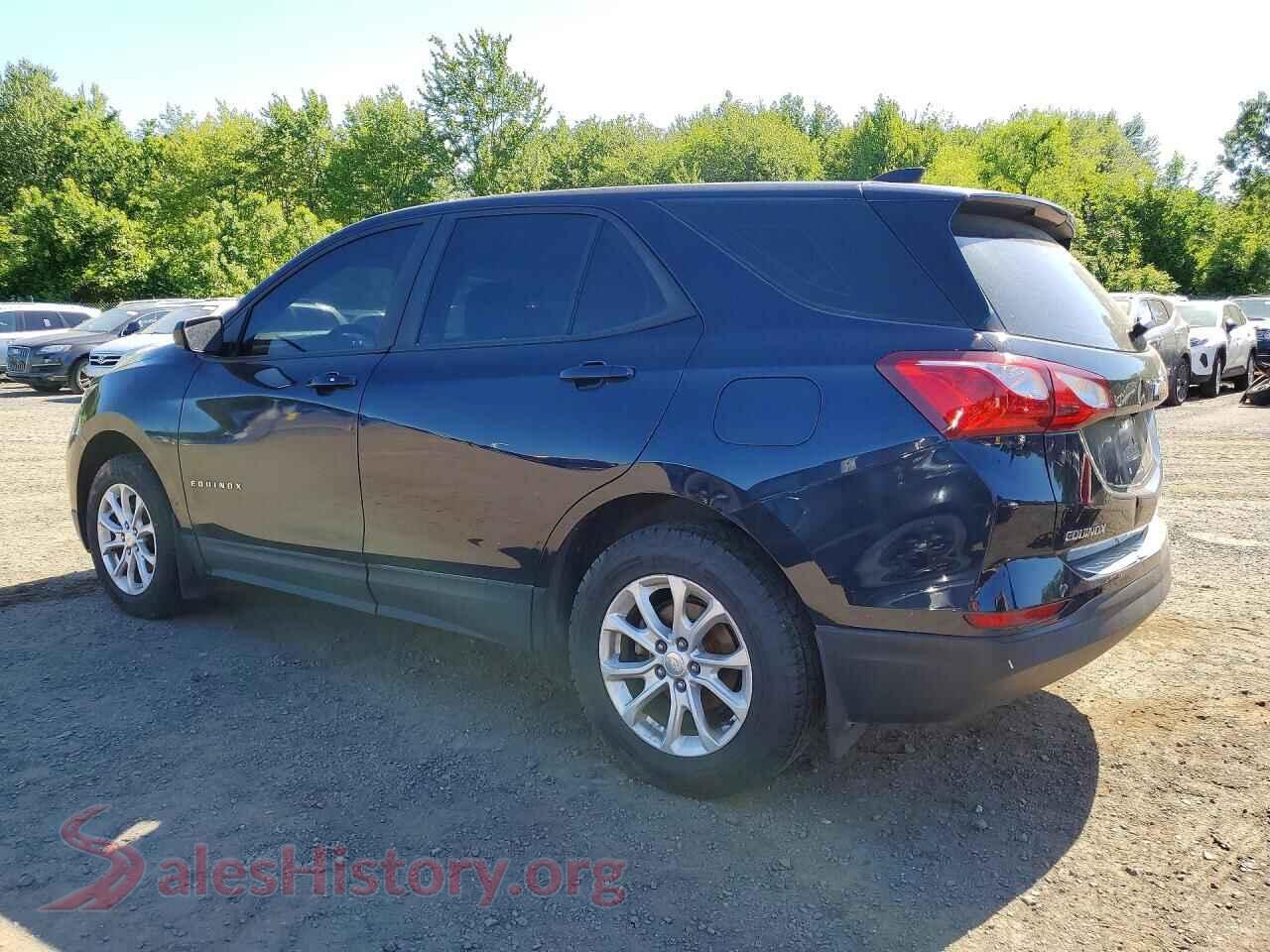 2020 CHEVROLET EQUINOX VIN 3GNAXSEV0LS636096, front view