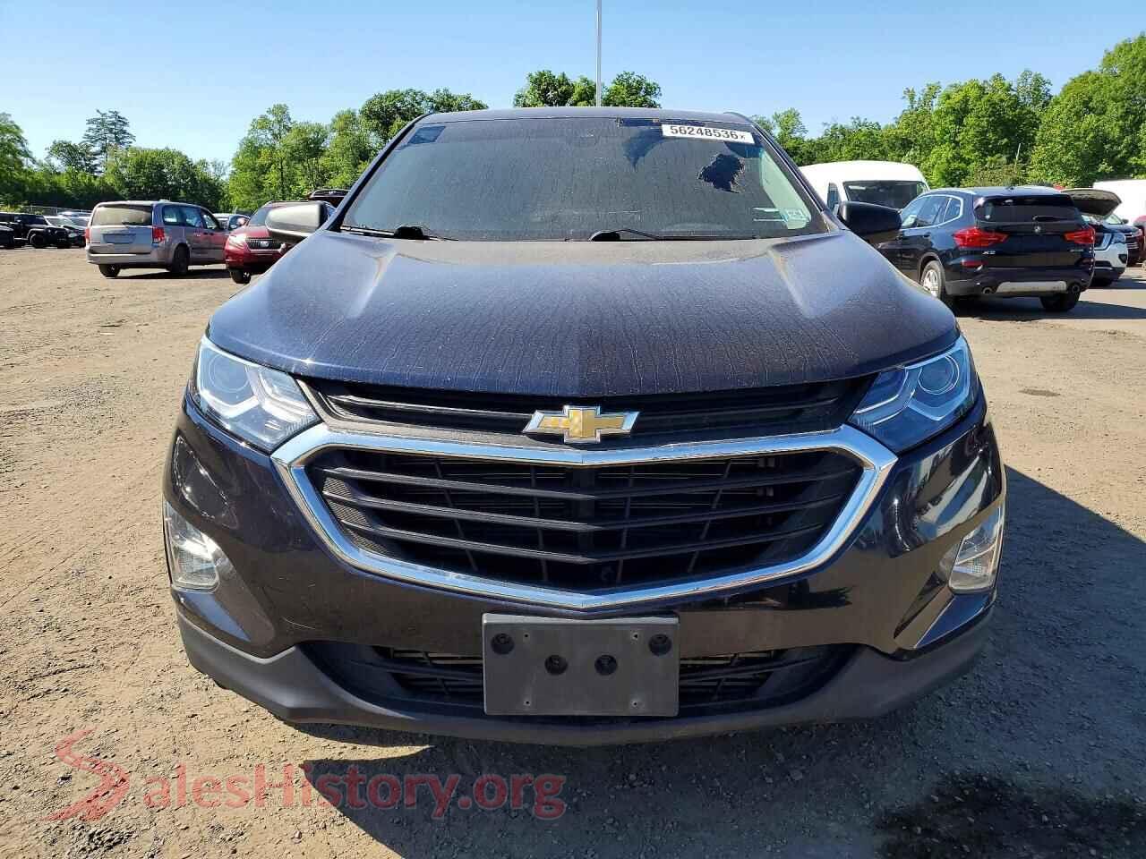 2020 CHEVROLET EQUINOX VIN 3GNAXSEV0LS636096, rear view