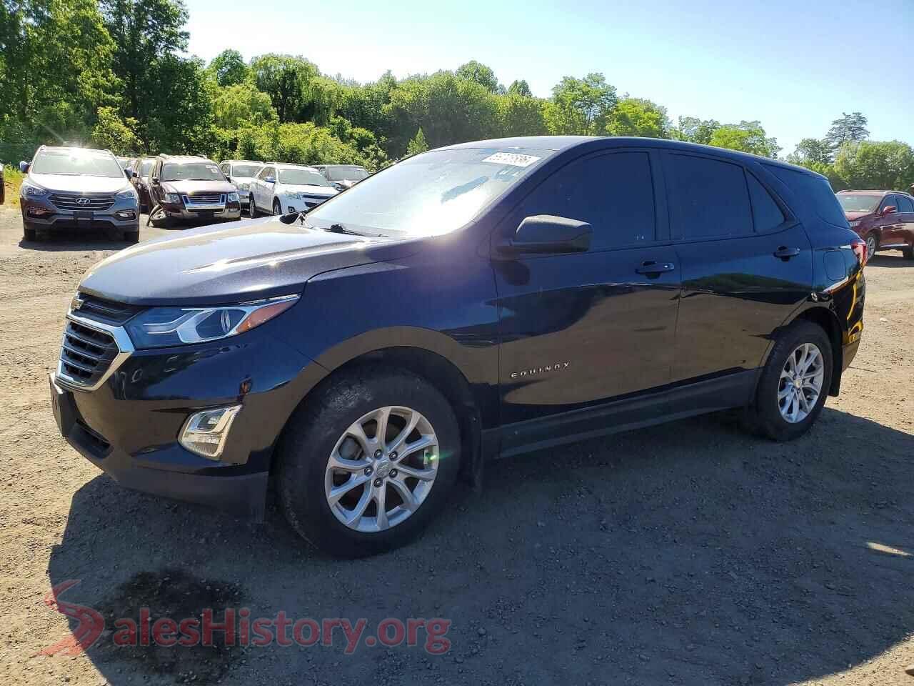 2020 CHEVROLET EQUINOX VIN 3GNAXSEV0LS636096, auction photo