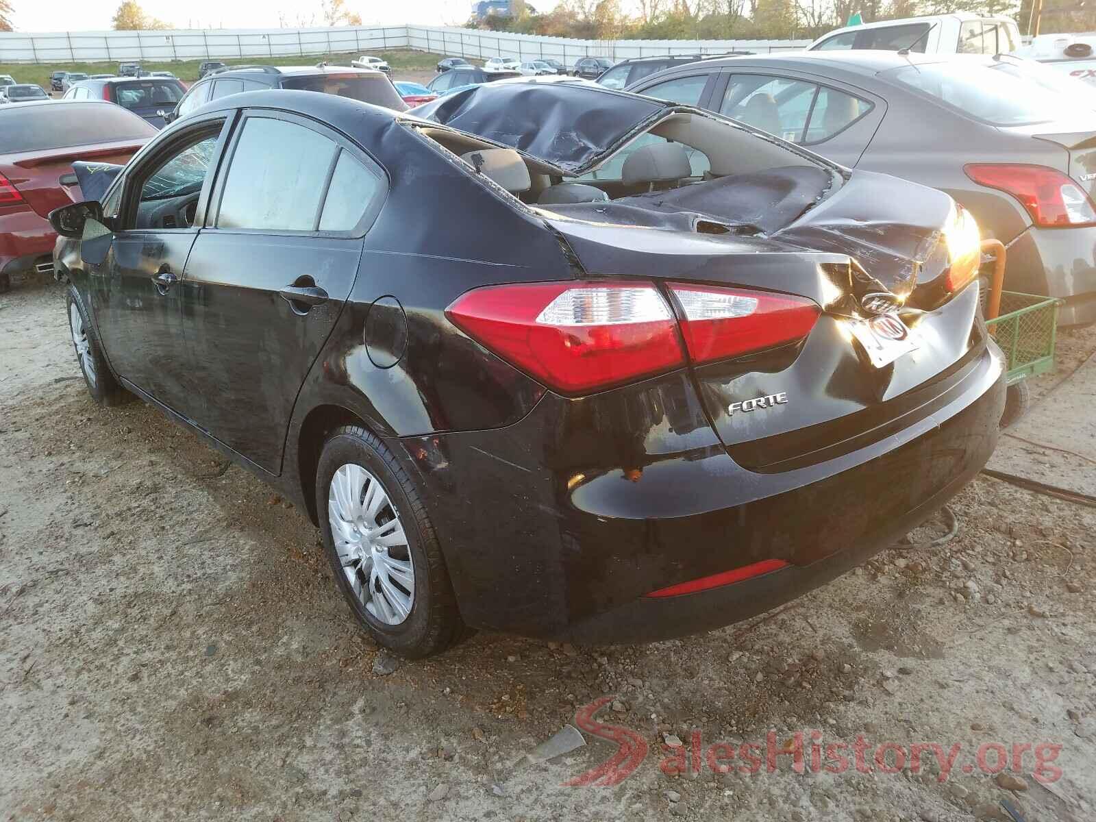 KNAFK4A64G5575257 2016 KIA FORTE