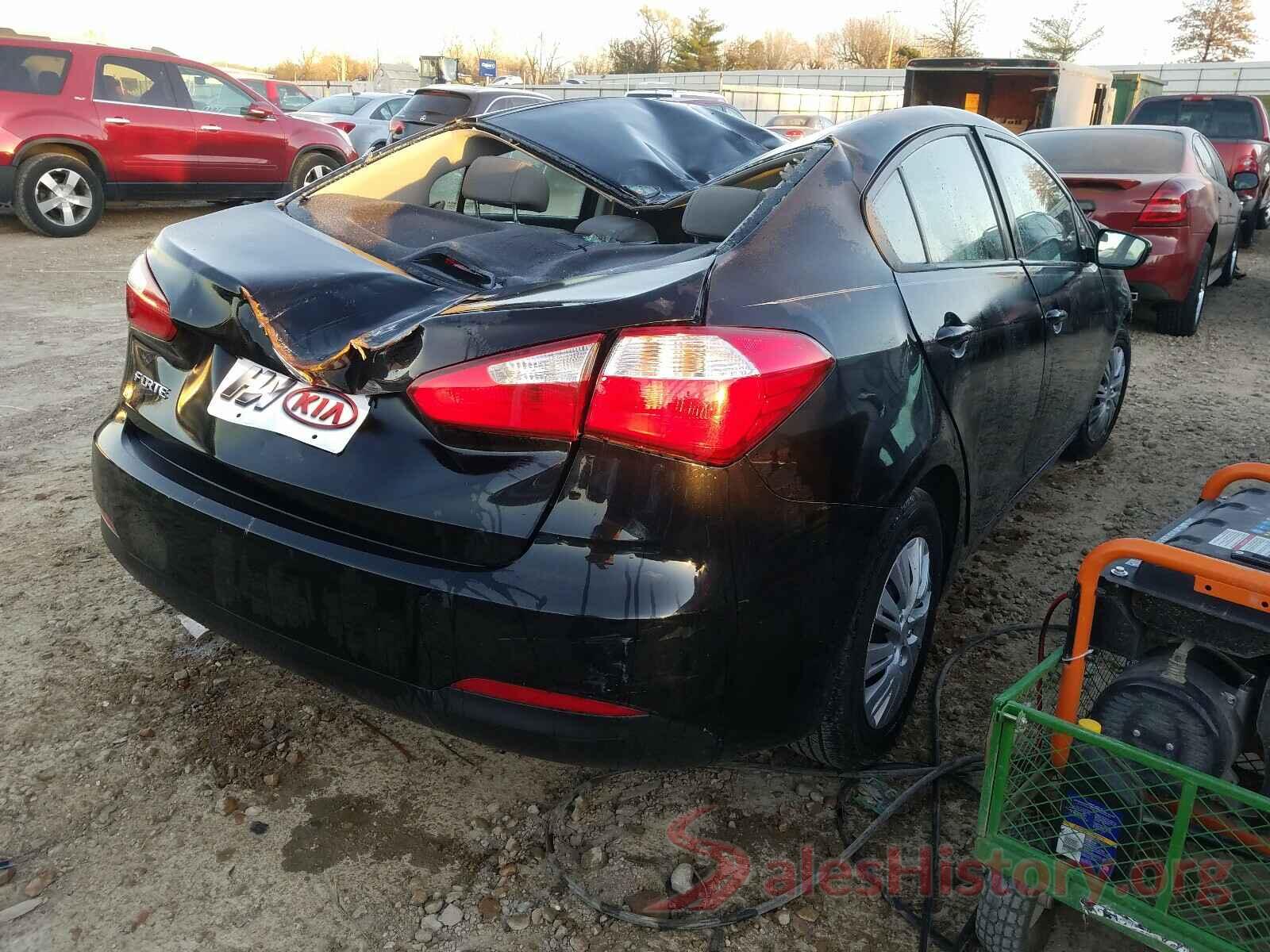 KNAFK4A64G5575257 2016 KIA FORTE