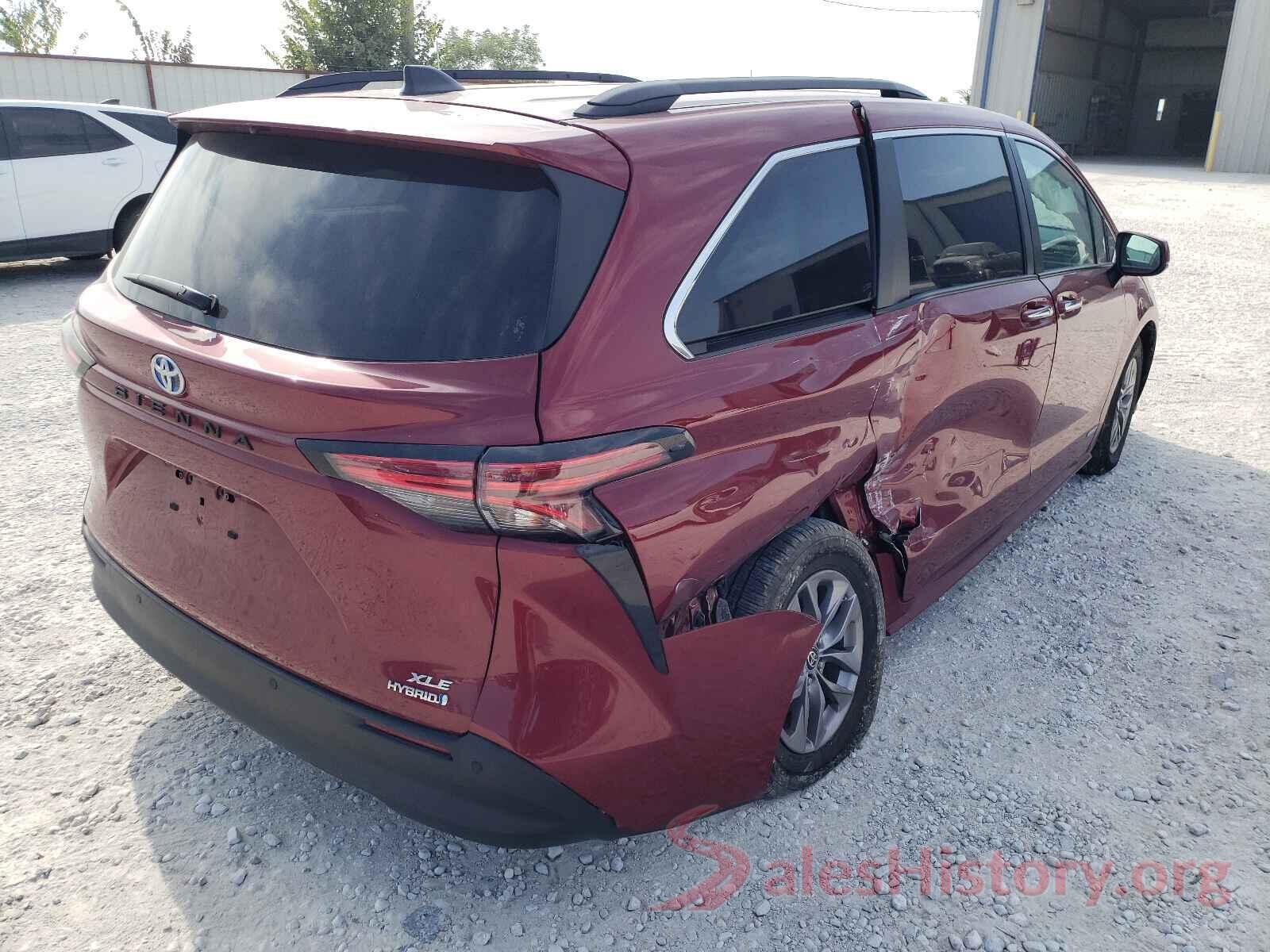 5TDYRKEC3MS027624 2021 TOYOTA SIENNA