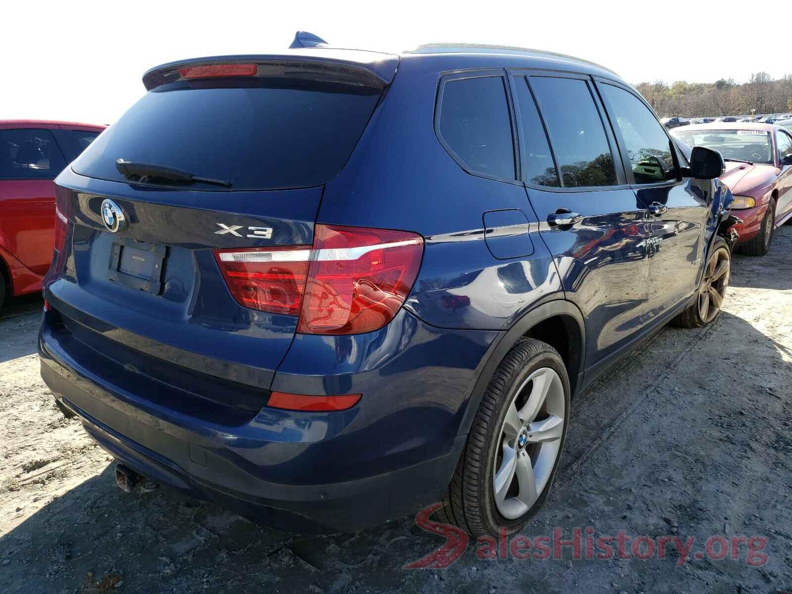 5UXWX9C54H0D97243 2017 BMW X3