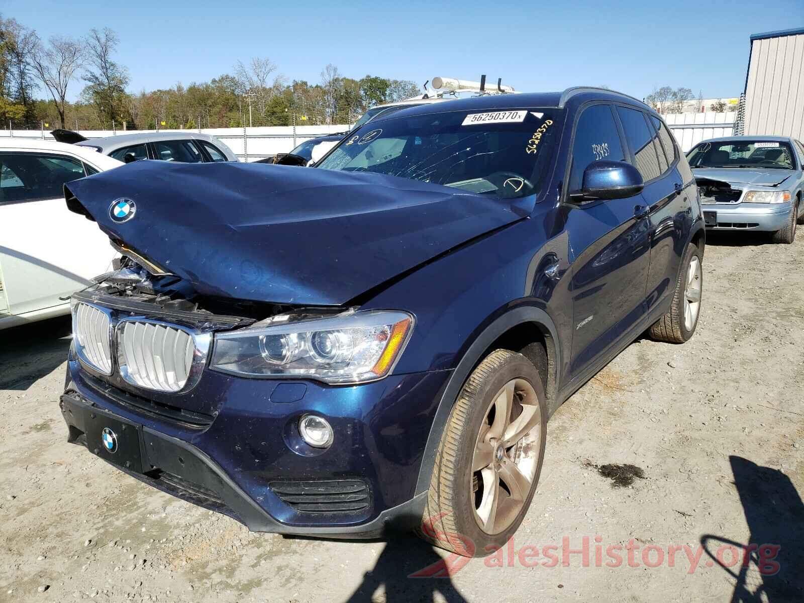 5UXWX9C54H0D97243 2017 BMW X3