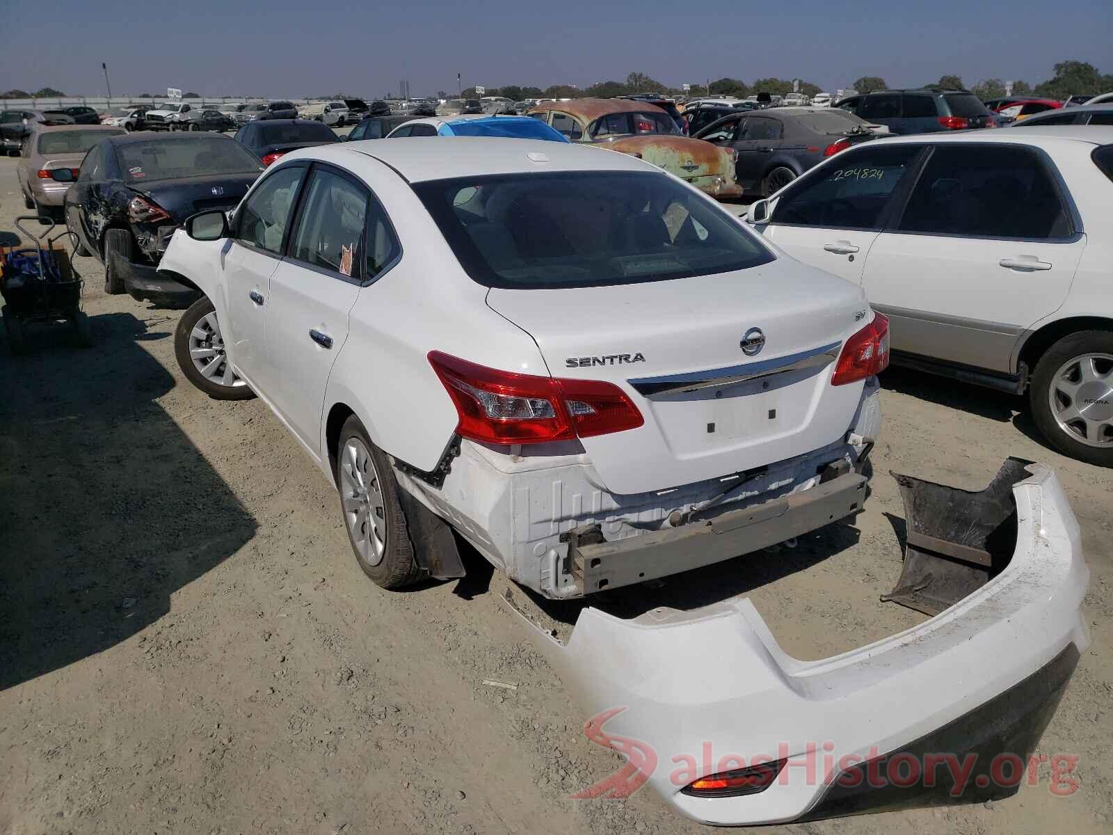 3N1AB7AP9HY338701 2017 NISSAN SENTRA