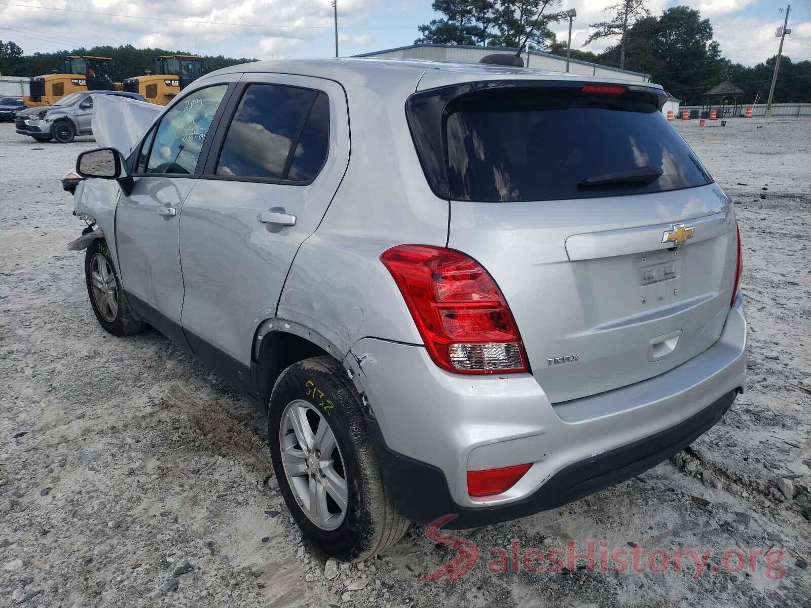 3GNCJKSB5LL137339 2020 CHEVROLET TRAX