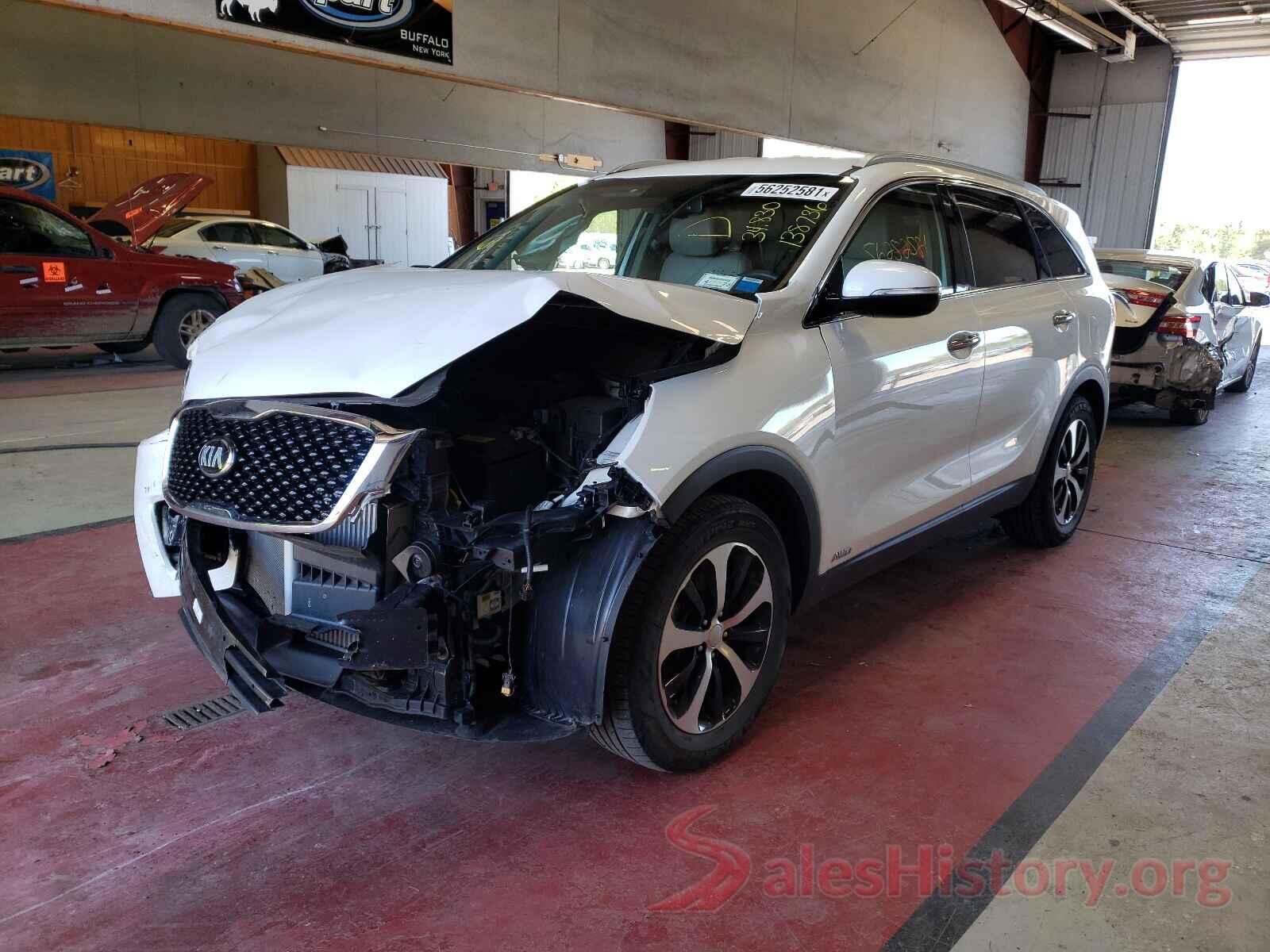 5XYPHDA1XGG138736 2016 KIA SORENTO