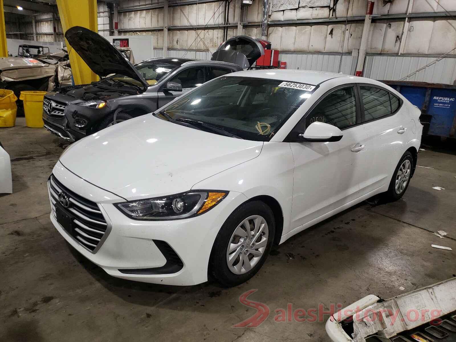 5NPD74LF3HH186572 2017 HYUNDAI ELANTRA