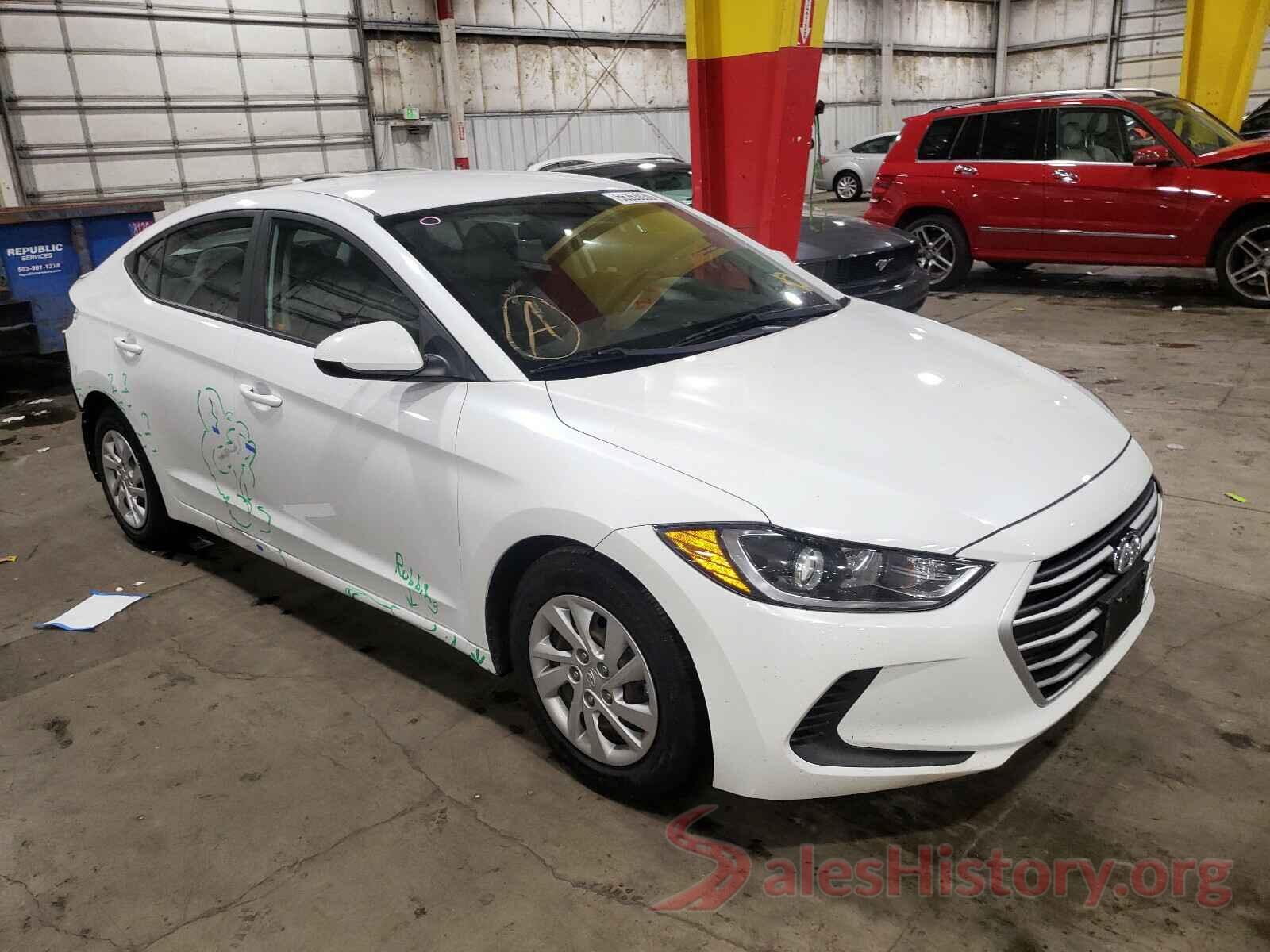 5NPD74LF3HH186572 2017 HYUNDAI ELANTRA