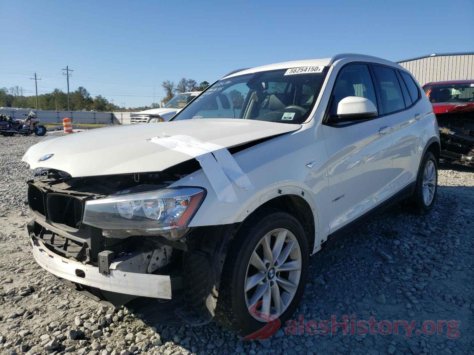 5UXWX9C39H0T23635 2017 BMW X3