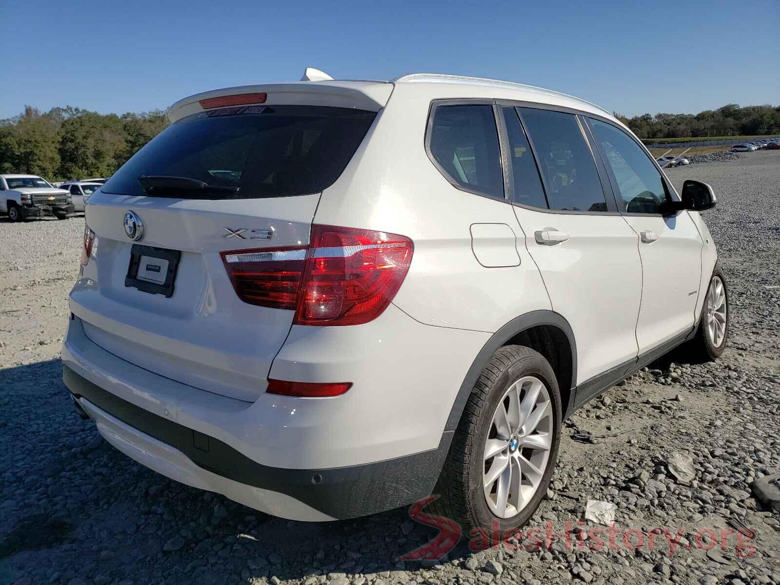 5UXWX9C39H0T23635 2017 BMW X3