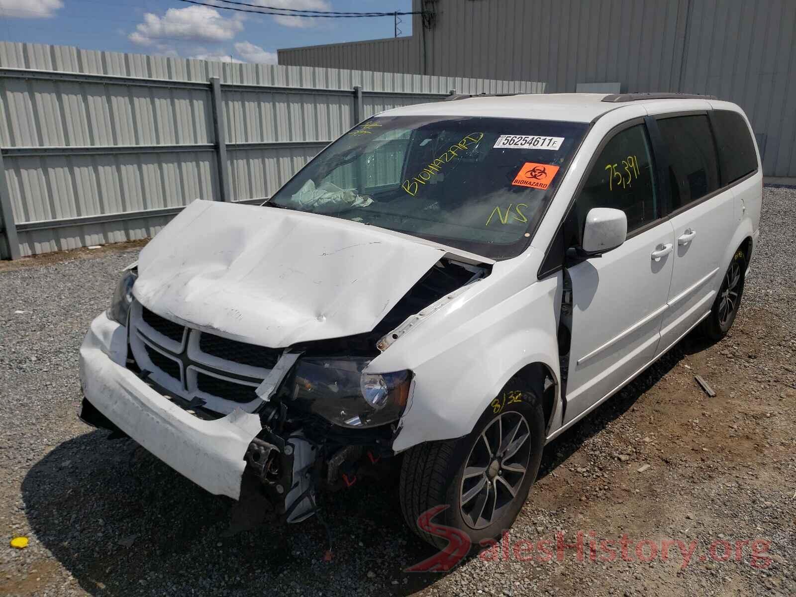 2C4RDGEG7HR580469 2017 DODGE GRAND CARA