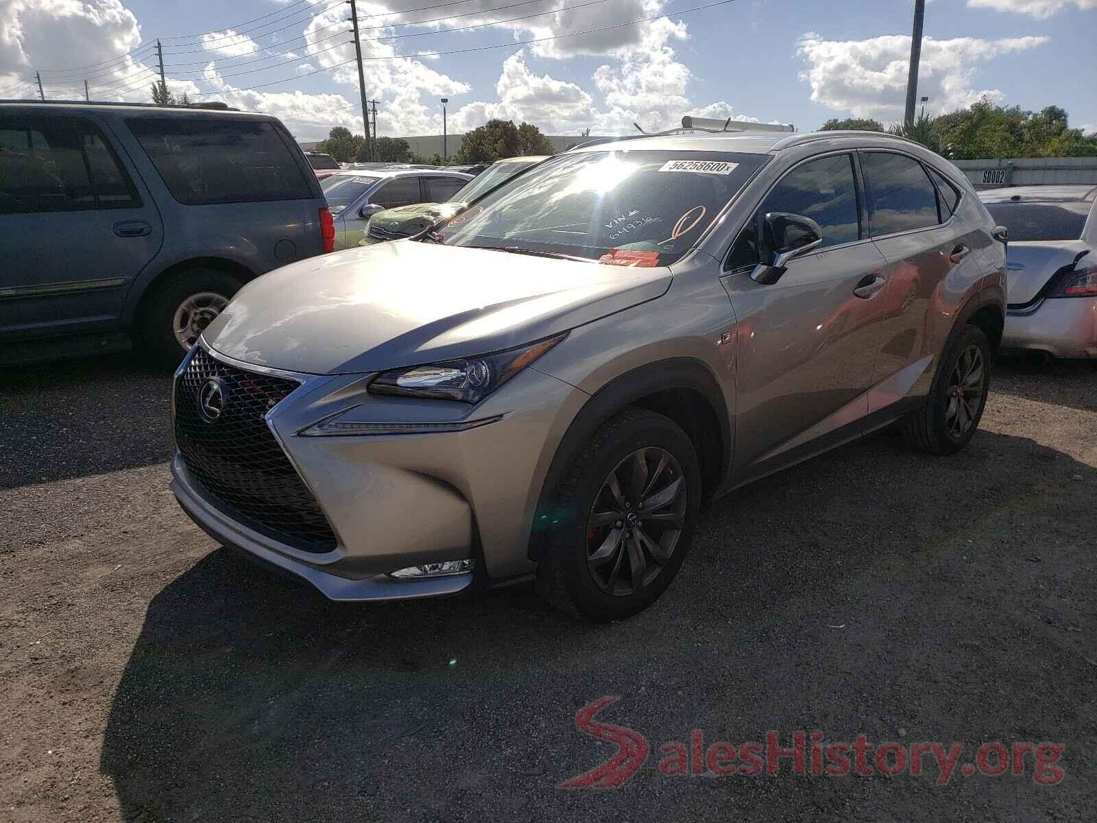 JTJYARBZ5H2064936 2017 LEXUS NX