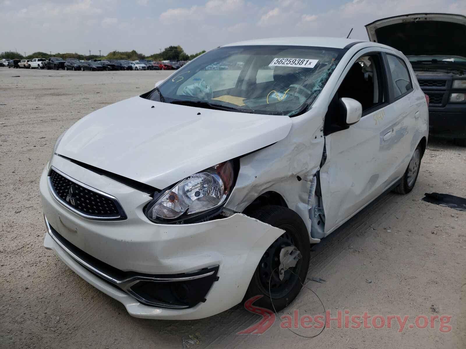 ML32A3HJ6HH020452 2017 MITSUBISHI MIRAGE