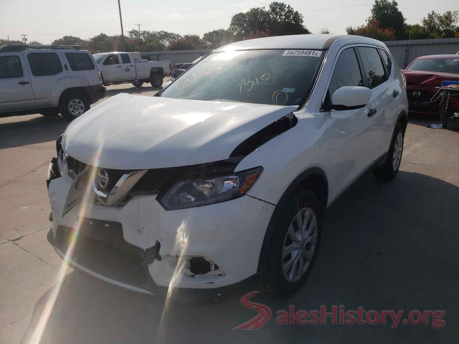 KNMAT2MT1GP593297 2016 NISSAN ROGUE