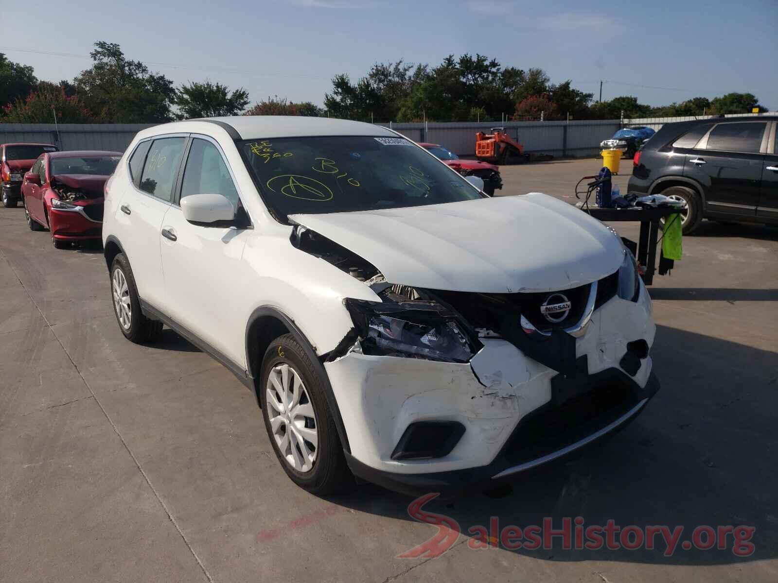 KNMAT2MT1GP593297 2016 NISSAN ROGUE