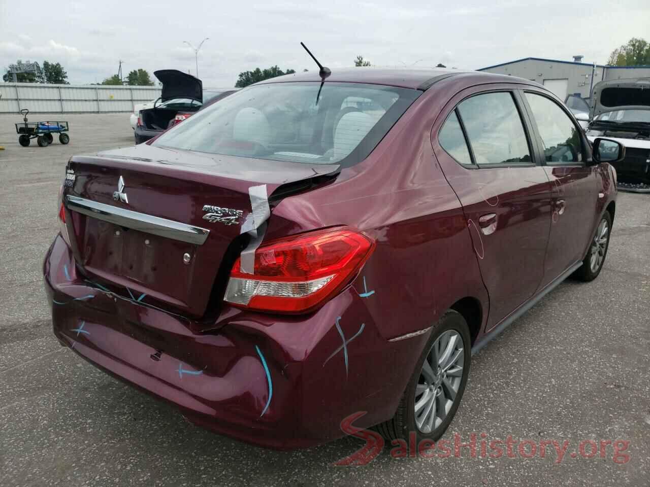 ML32F3FJ4KHF06479 2019 MITSUBISHI MIRAGE