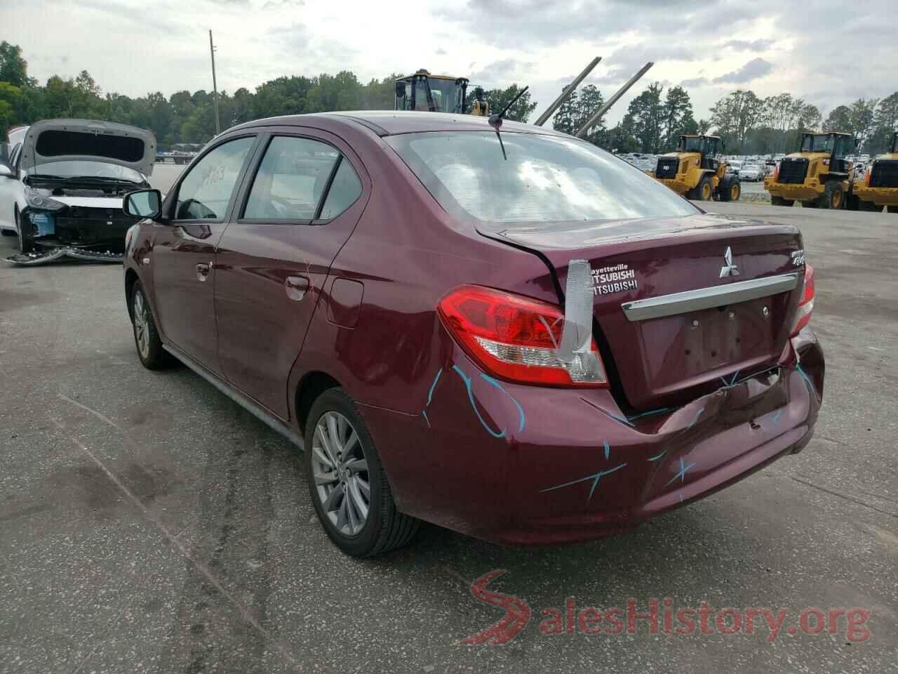 ML32F3FJ4KHF06479 2019 MITSUBISHI MIRAGE