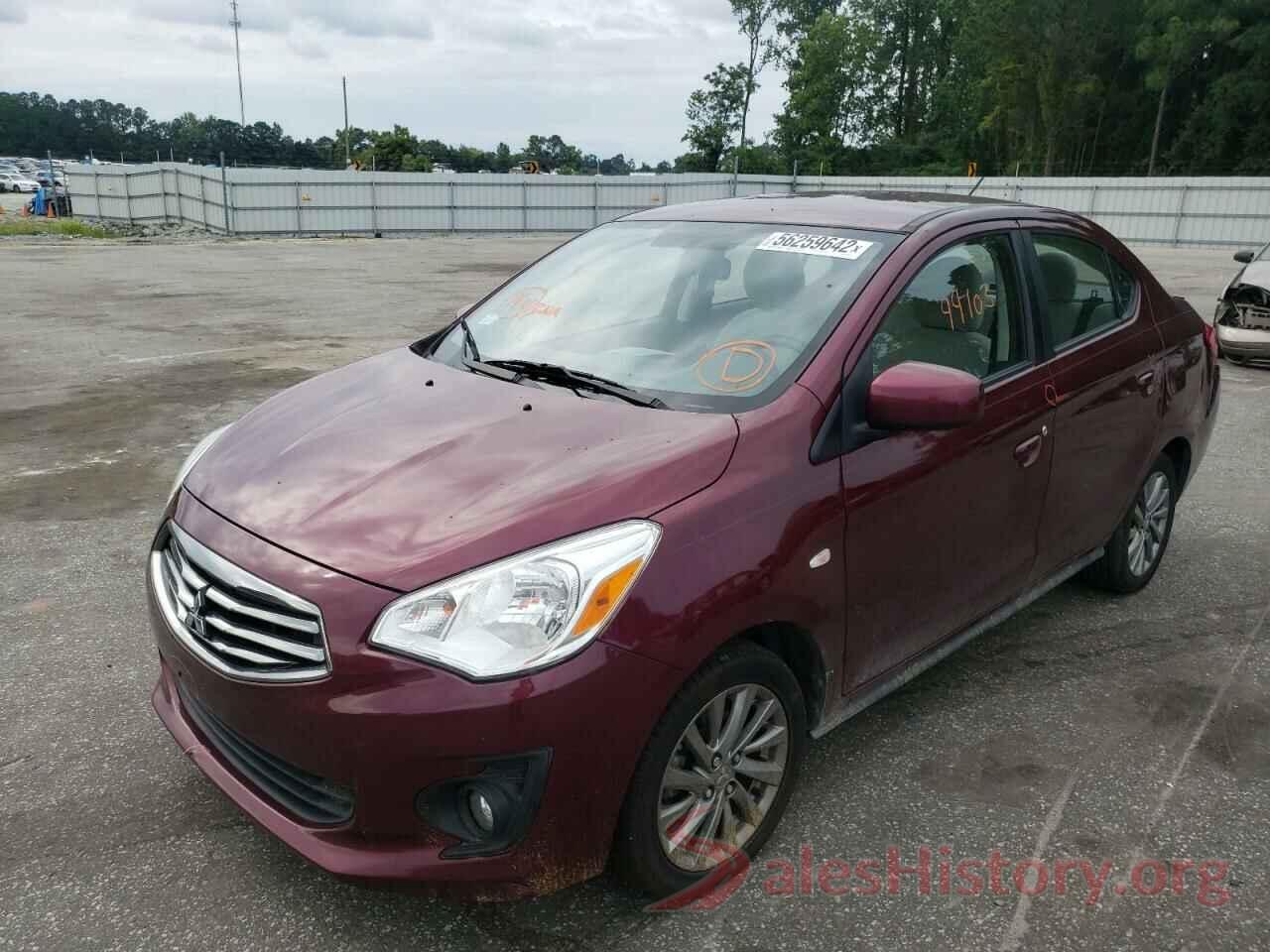 ML32F3FJ4KHF06479 2019 MITSUBISHI MIRAGE