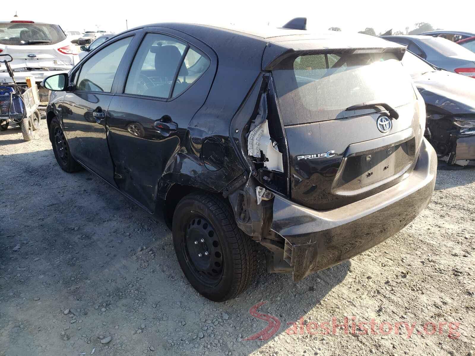 JTDKDTB33G1115329 2016 TOYOTA PRIUS