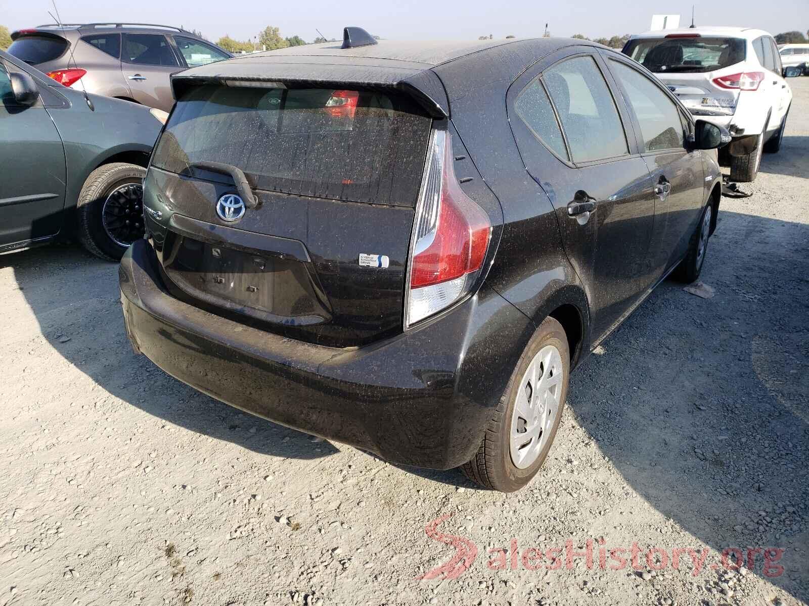 JTDKDTB33G1115329 2016 TOYOTA PRIUS