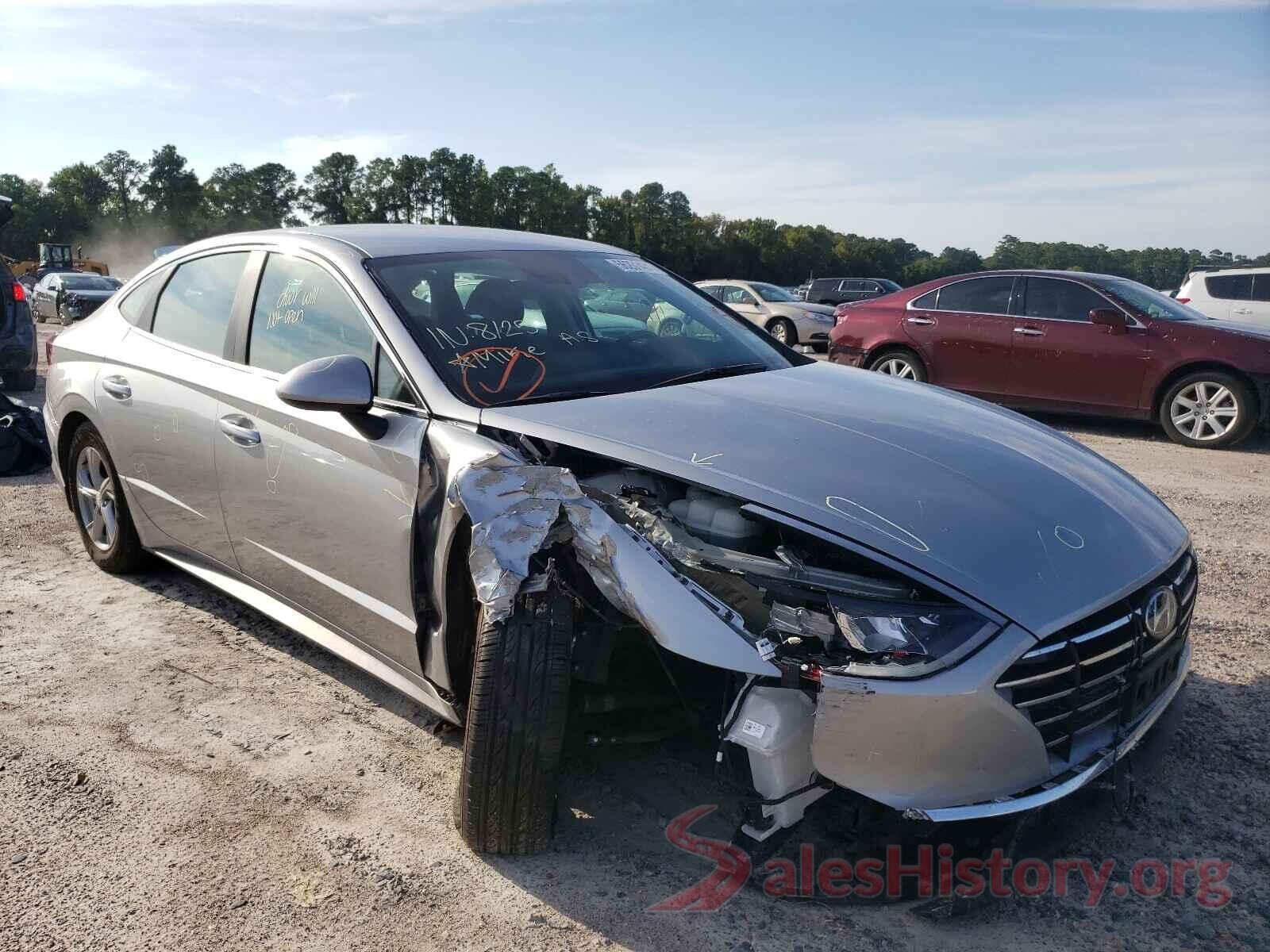 5NPEG4JAXMH082487 2021 HYUNDAI SONATA