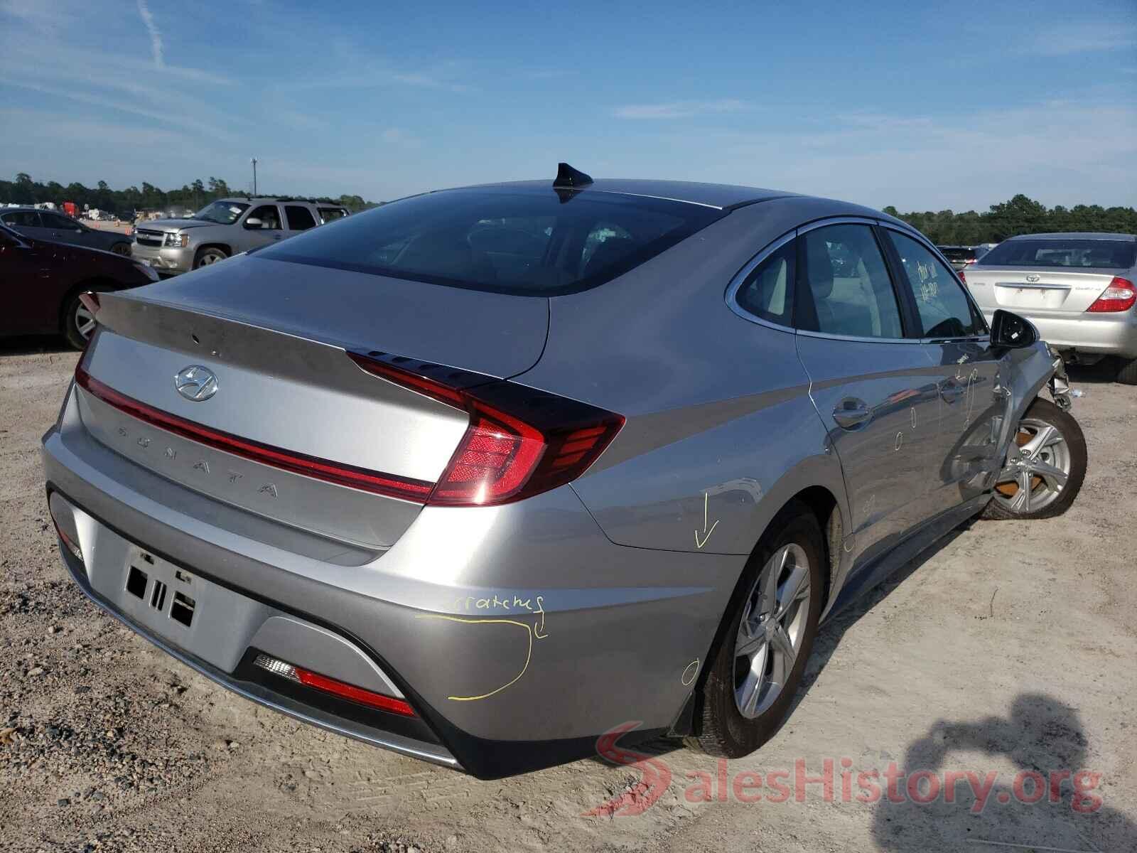 5NPEG4JAXMH082487 2021 HYUNDAI SONATA